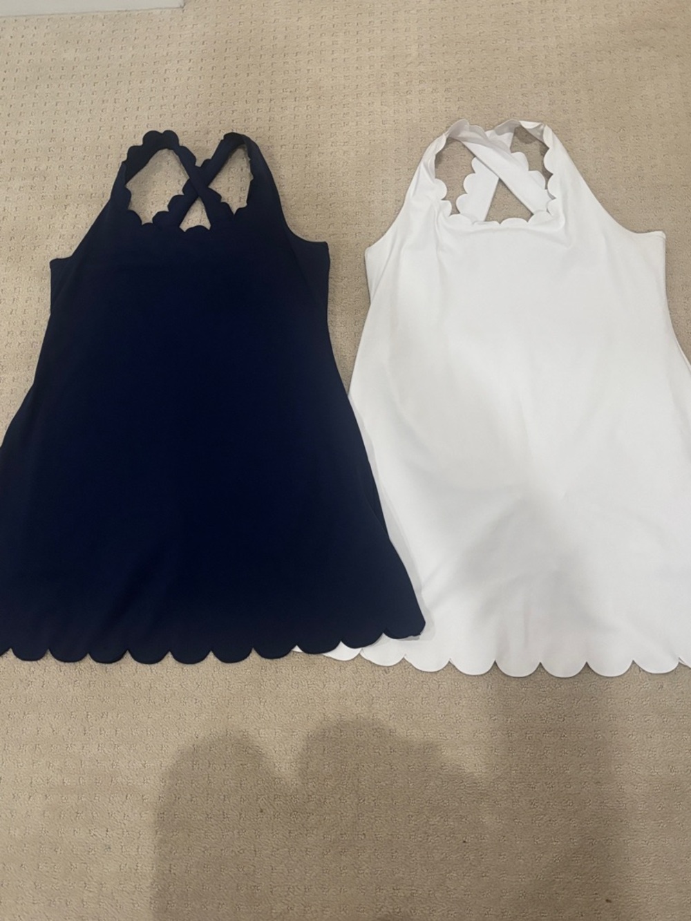 Scalloped Athletic Dresses from JCrew Factory